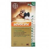 Bayer Advocate Spot On For Dogs Below 4kg